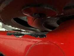 Carbonrahmen Schaden Canyon, Rennrad Carbonbeschädigung, Canyon Rahmenbruch.