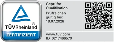 Zertifizierter Sachverstaendiger TÜV Rheinland KFZ Schäden und Bewertung