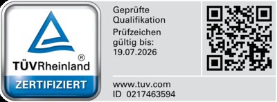 Zertifizierter Sachverstaendiger TÜV Rheinland KFZ Schäden und Bewertung